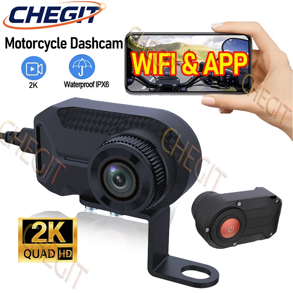 Mountain Biking Images - 2K HD Motorrad-Fahrtkamera Camcorder 2K HD