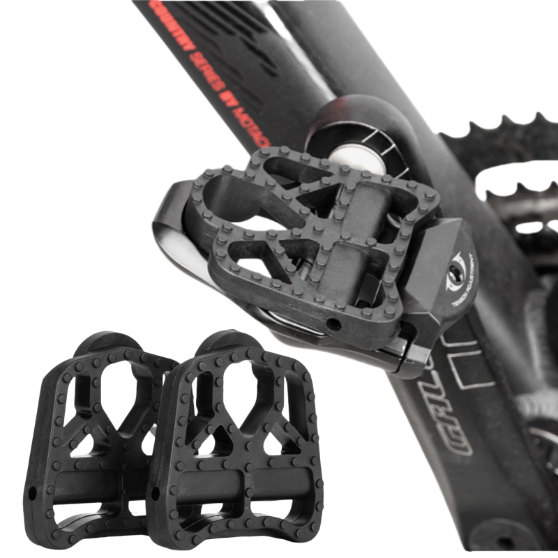 Pedal Platform Flat - CNC-Fahrradpedaladapter – Shimano SPD/LOOK/KEO auf Plattform,