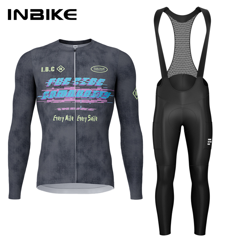 Mountain Biking Trousers - INBIKE Frühling Herbst Radfahren Set Radfahren