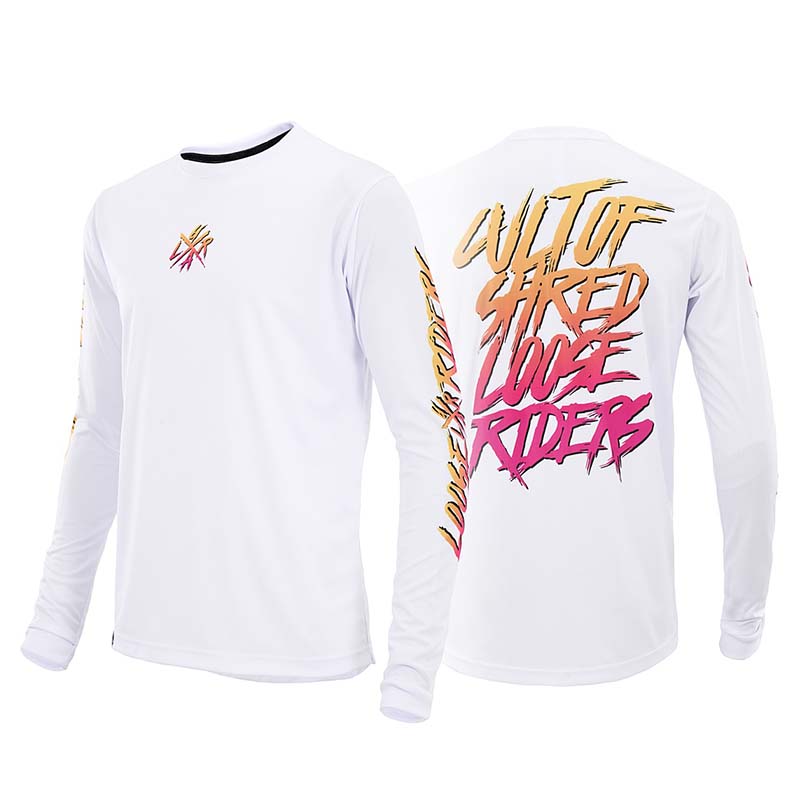 Mountain Biking Shirts - 2023 Loose Rider Herren Langarm-Trikot BMX