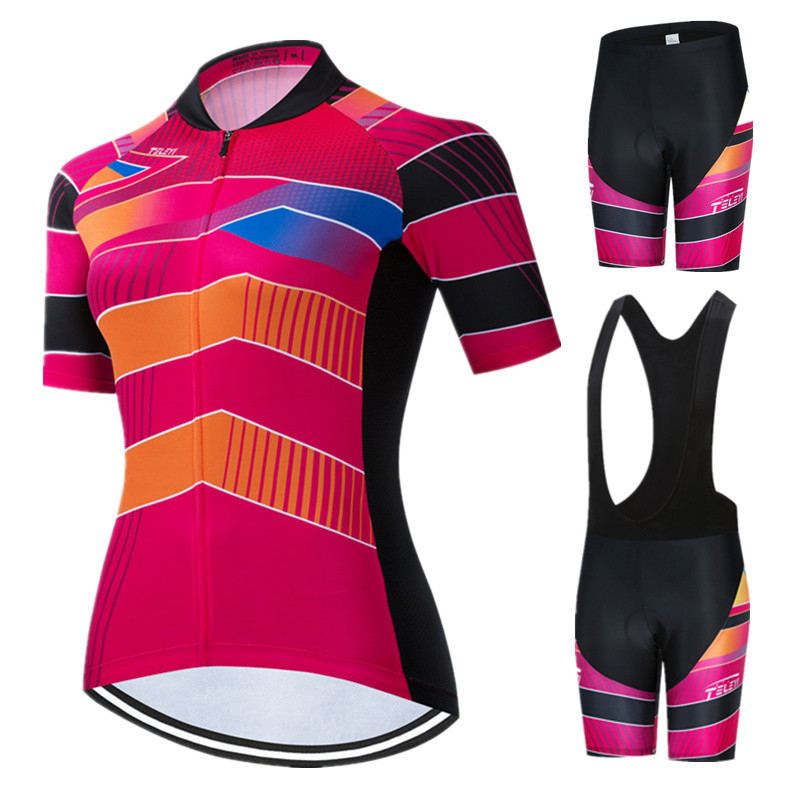 Mountain Biking Outfits Women - Frauen Radfahren Kleidung Anzüge Sommer Bike