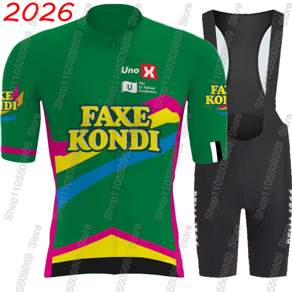 Mountain Biking Shirts - UNO X 2026 Pro Team Radsport-Trikot-Set