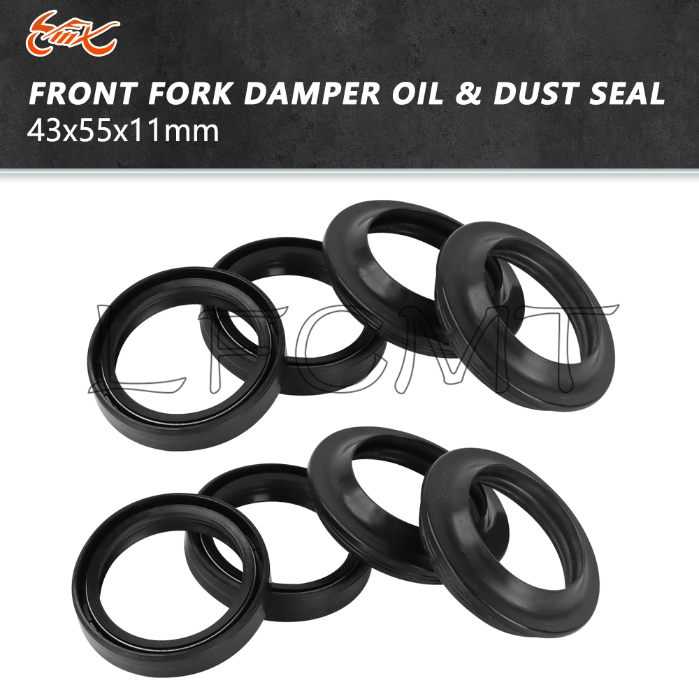 Fork Oil Seal - 43 x 55 x 11 Motorrad-Vorderradgabel-Schock-Öldichtung