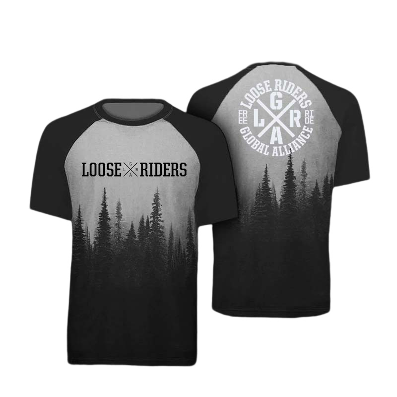 Mountain Biking Shirts - 2023 lose Fahrer Kurzarm Trikot BMX