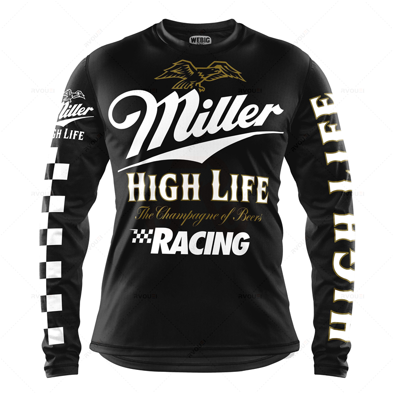 Mountain Biking Shirts - 2023 motorrad Mountainbike Jersey MTB Offroad