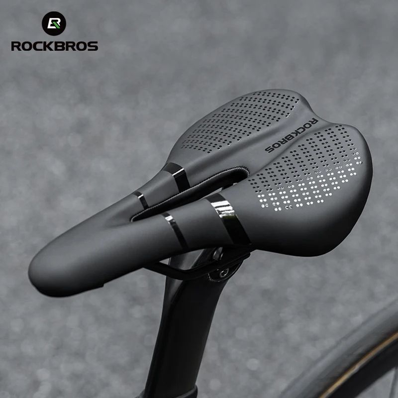 Mtb Saddle Lightweight - ROCKBROS Fahrradsattelsitz, leicht, weich, Schwammkissen, Sattel,