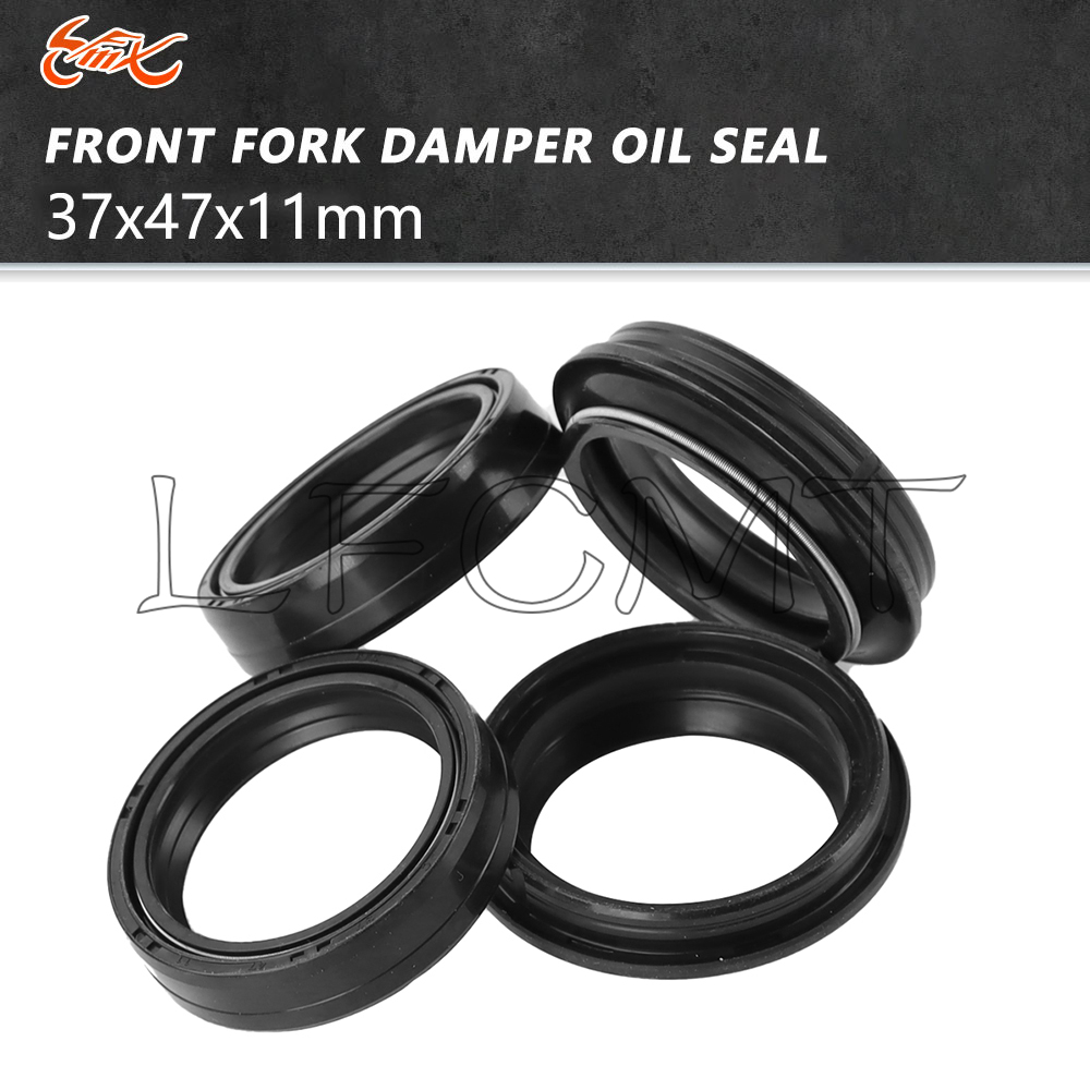 4/8PCS 37x47x11 Gabel Dämpfer  – Fork Oil Seal Bewertung und Preis