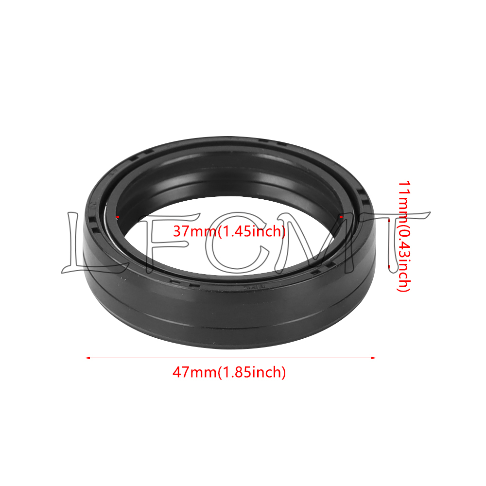 4/8PCS 37x47x11 Gabel Dämpfer  – Fork Oil Seal Bewertung und Preis