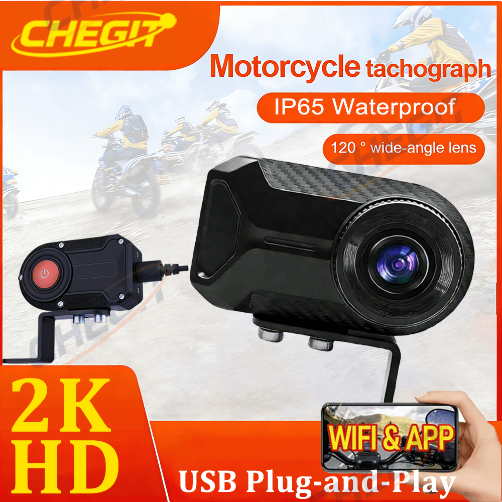 Neue 2K QHD Motorrad-Fahrtkame – Mountain Biking Images Bewertung und Preis