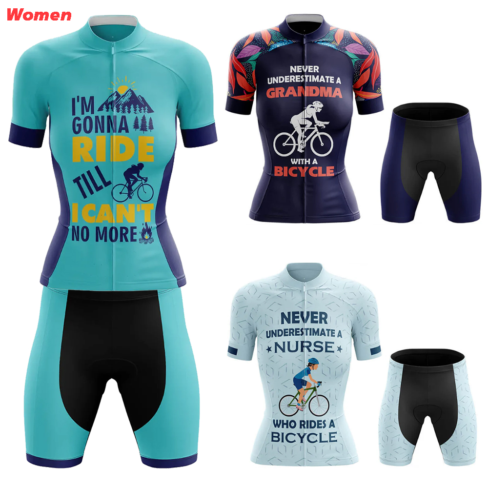 Neue Oma Polyester Radfahren K – Mountain Biking Outfits Women Bewertung und Preis