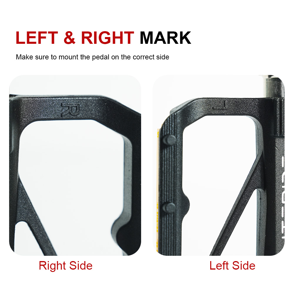 LiteRide Flache Fahrradpedale  – Pedal Platform Flat Bewertung und Preis