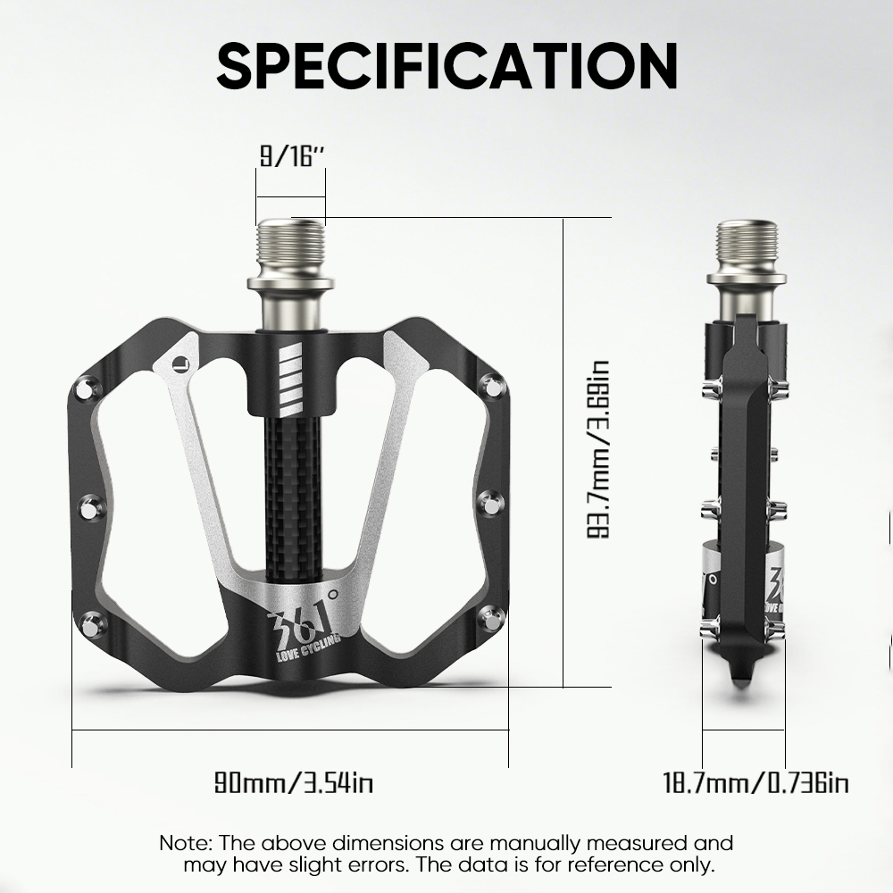 361 Degrees 3-Lager Fahrradped – Pedal Platform Flat Bewertung und Preis
