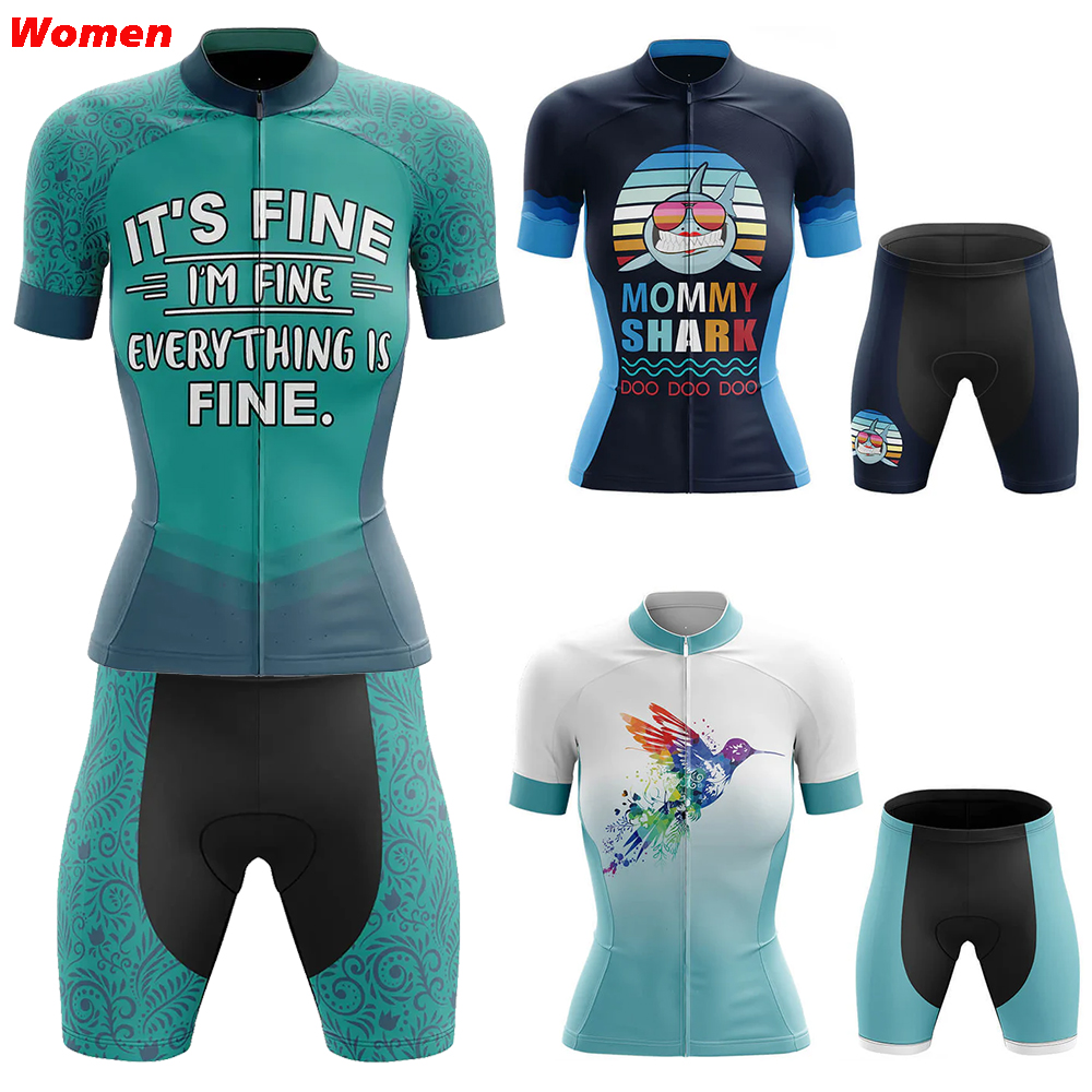 I'm Fine Polyester Fahrradbekl – Mountain Biking Outfits Women Bewertung und Preis