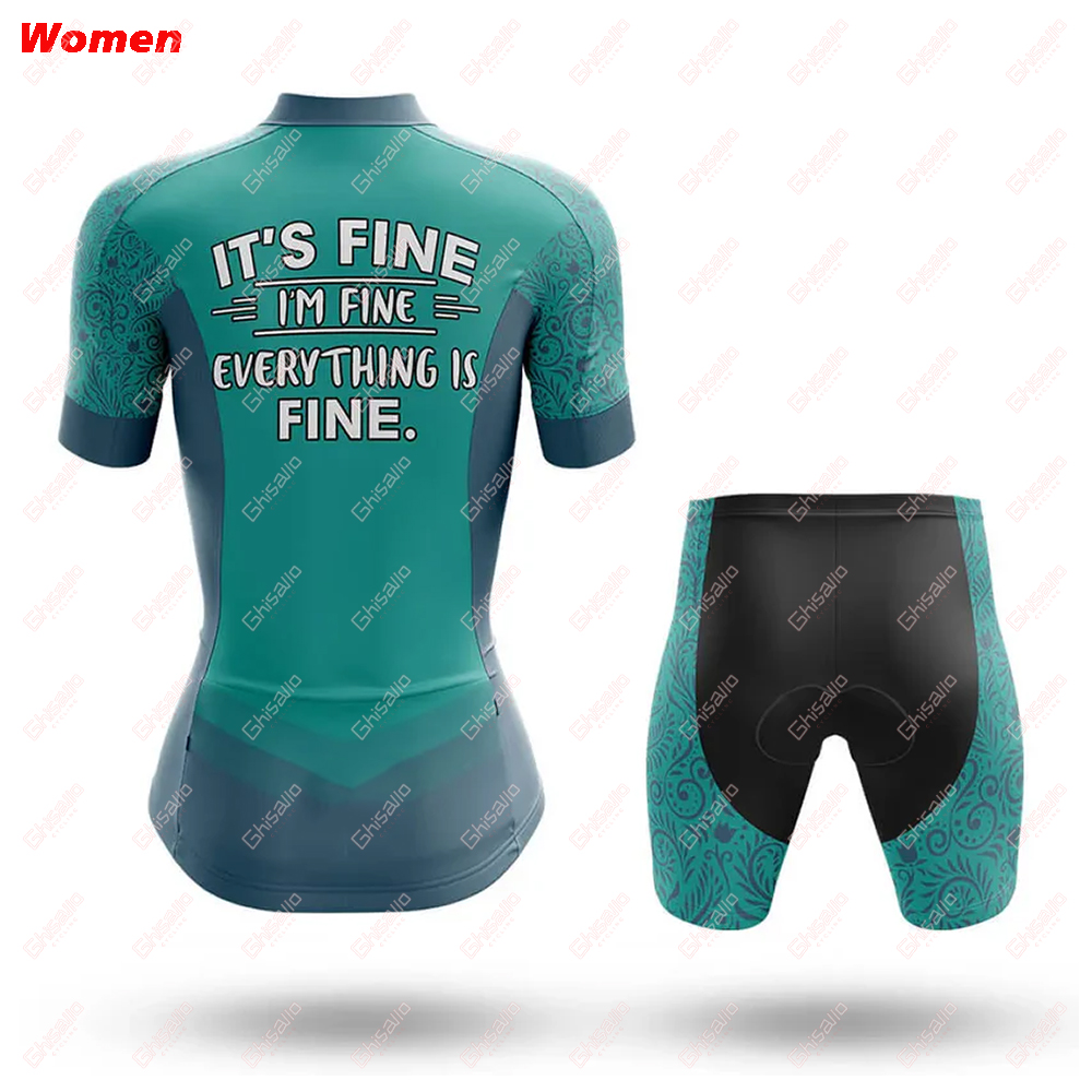 I'm Fine Polyester Fahrradbekl – Mountain Biking Outfits Women Bewertung und Preis