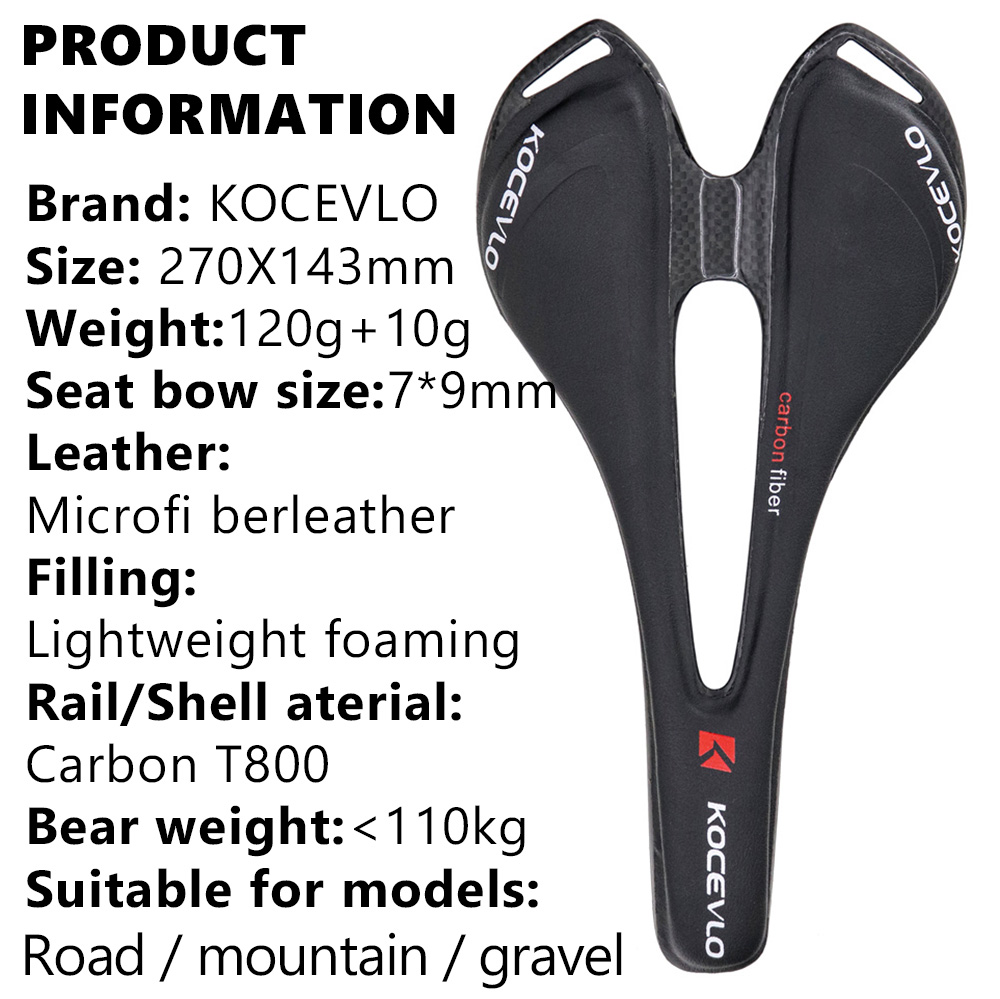 Kocevlo carbon sattel t800 car – Mtb Saddle Lightweight Bewertung und Preis