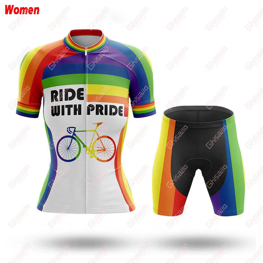Ride With Pride Polyester Fahr – Mountain Biking Outfits Women Bewertung und Preis