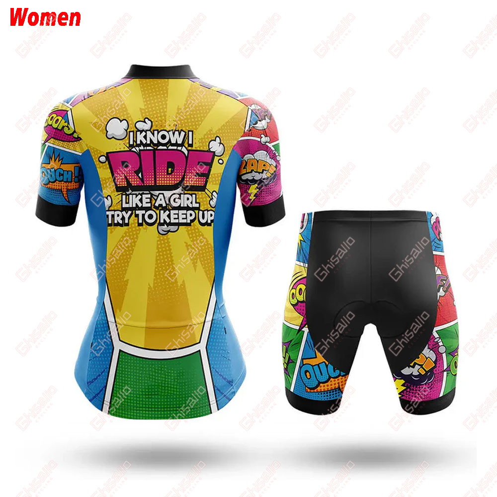 Like A Girl Comic Polyester Fa – Mountain Biking Outfits Women Bewertung und Preis
