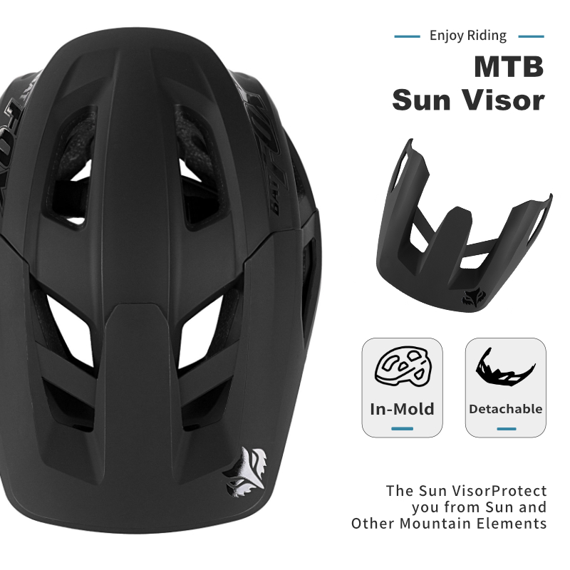 BATFOX Mountainbike-Helm. Kann – Mountain Biking Hat Bewertung und Preis