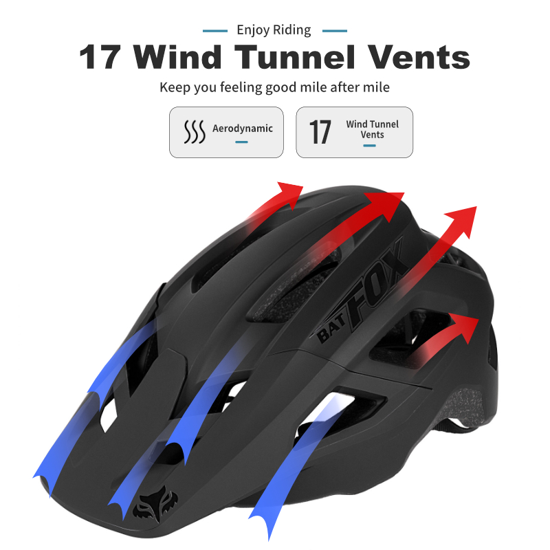 BATFOX Mountainbike-Helm. Kann – Mountain Biking Hat Bewertung und Preis