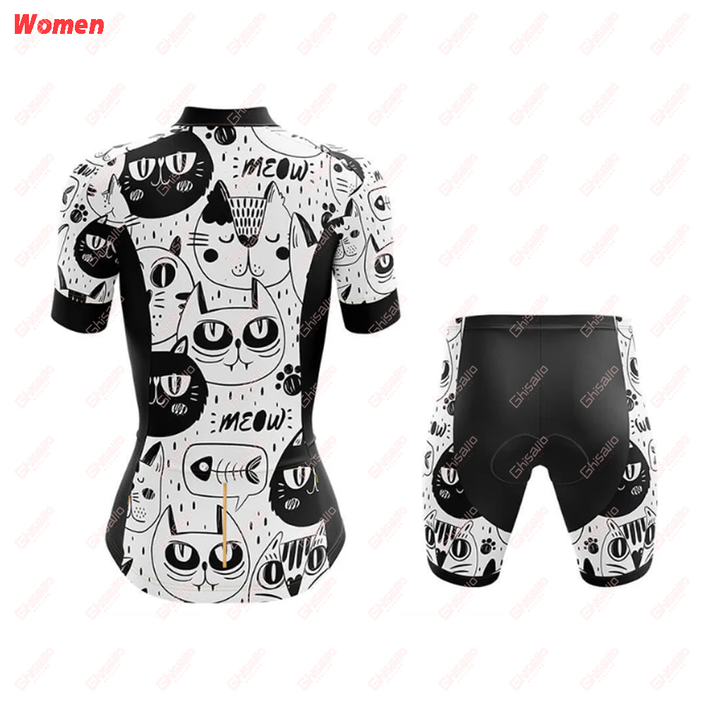 Katze ärmellose Polyester Radf – Mountain Biking Outfits Women Bewertung und Preis