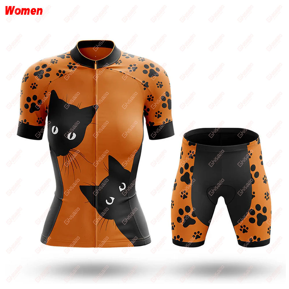 Peek A Boo Cat Polyester Fahrr – Mountain Biking Outfits Women Bewertung und Preis