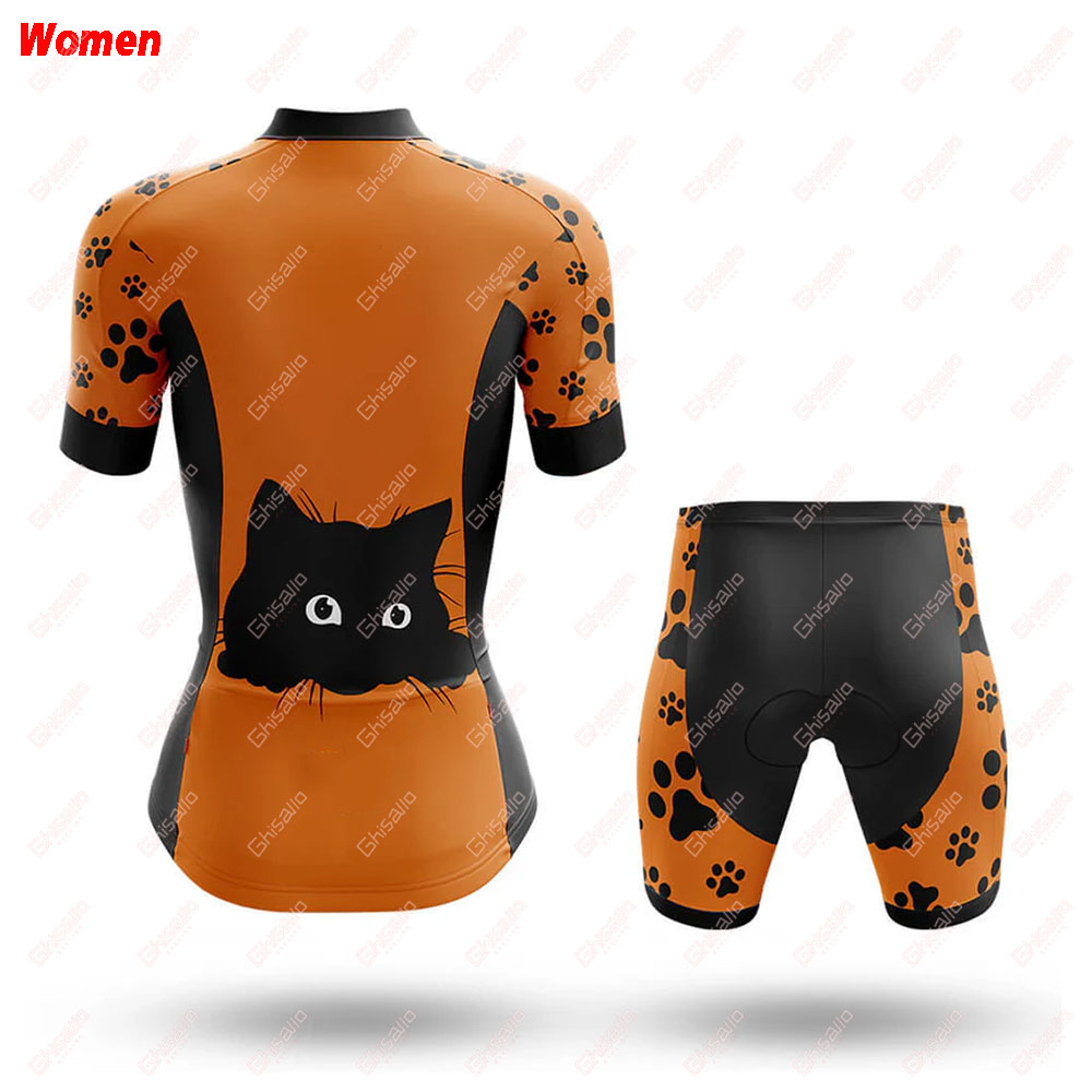 Peek A Boo Cat Polyester Fahrr – Mountain Biking Outfits Women Bewertung und Preis