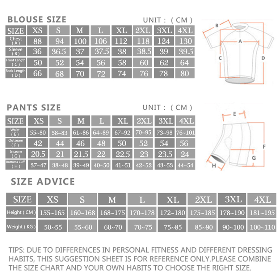 Rcn Rvouei Radtrikot-Set, Somm – Mountain Biking Trousers Bewertung und Preis