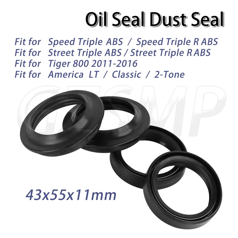 Öl-Staubdichtung 43 x 55 x 11  – Fork Oil Seal Bewertung und Preis