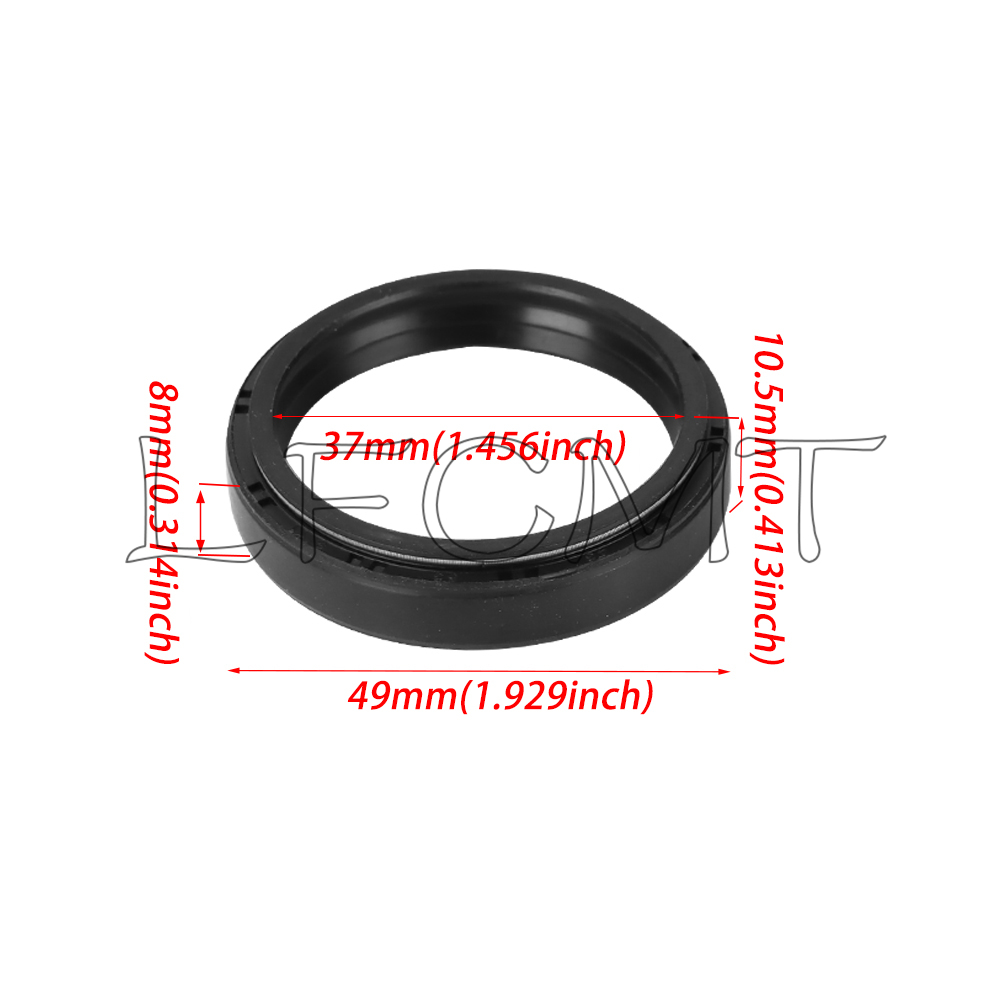 37x49x8/10,5 37*49 Motorrad Ga – Fork Oil Seal Bewertung und Preis
